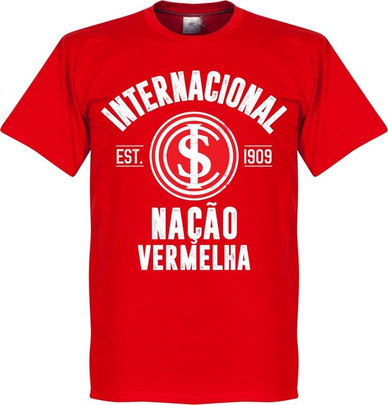 Internacional Established T-Shirt - Rood - XXXXL