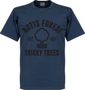 Nottingham Forest Established T-Shirt - Denim Blauw - S