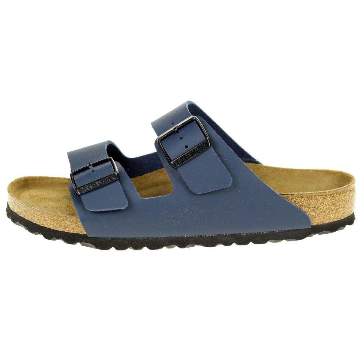 Birkenstock Arizona Blauw Birko-flor Regular-fit Slippers maat 46 -  Schoenen.nl