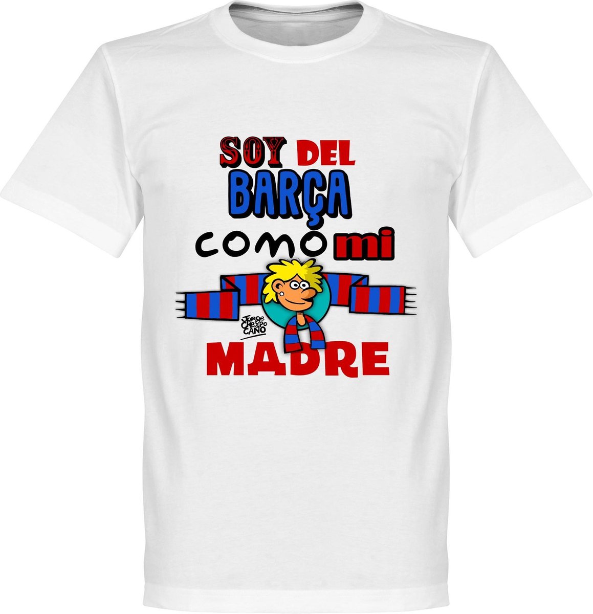 1159x1200.jpg Barca Como mi Madre T-Shirt - 5XL - Afbeelding 1