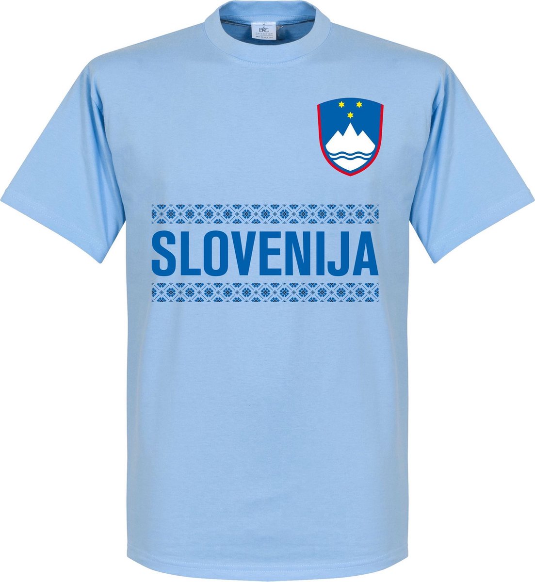 Slovenië Team T-Shirt - Licht Blauw - L