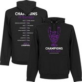 Real Madrid 13 Times Champions League Winners Hooded Sweater - Zwart - L