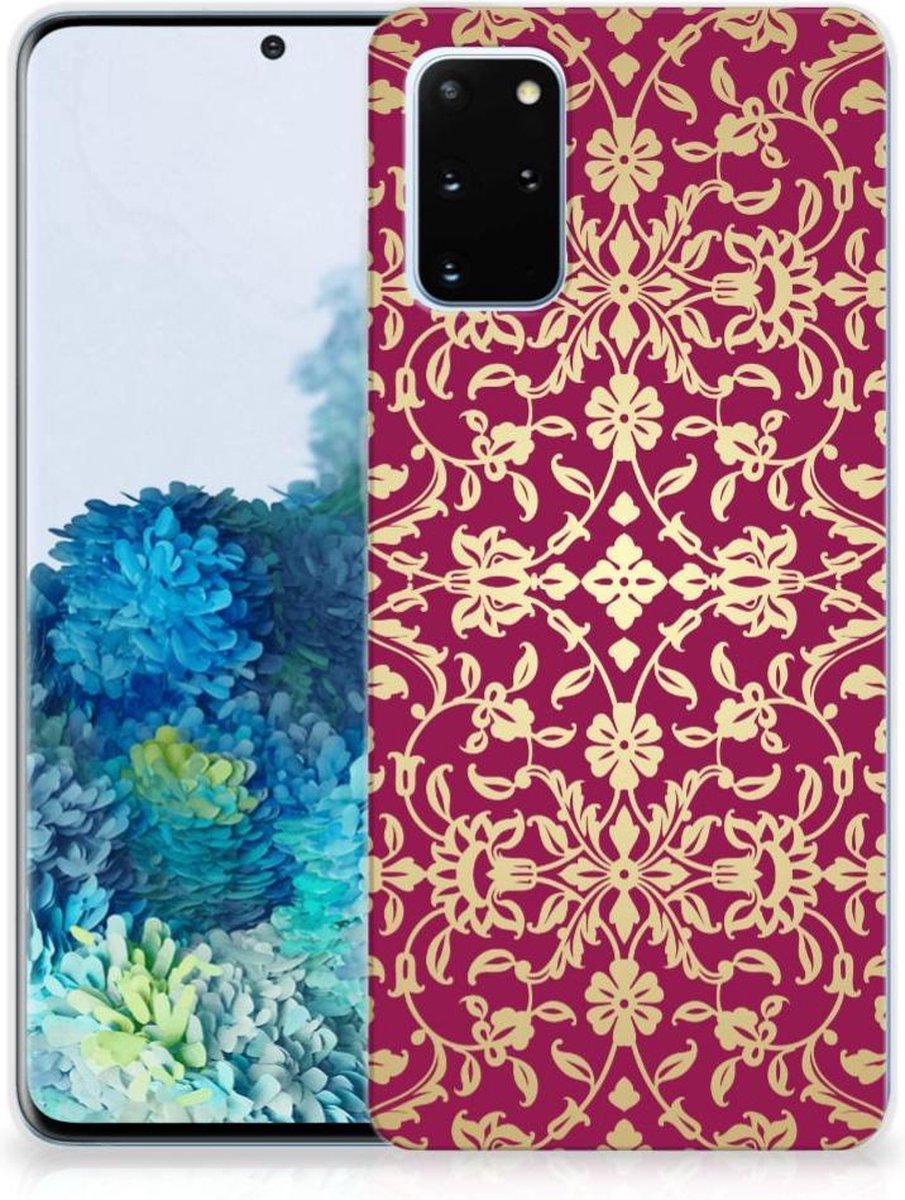 Siliconen Hoesje Samsung Galaxy S20 Plus Barok Pink
