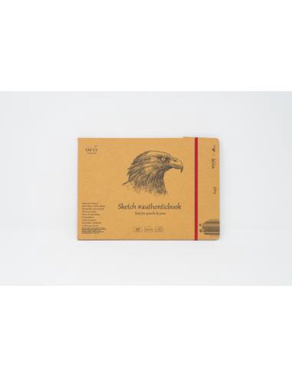 SMLT schetsblok Kraftpapier album 24,5x17,6 cm 90gr 24 vel.