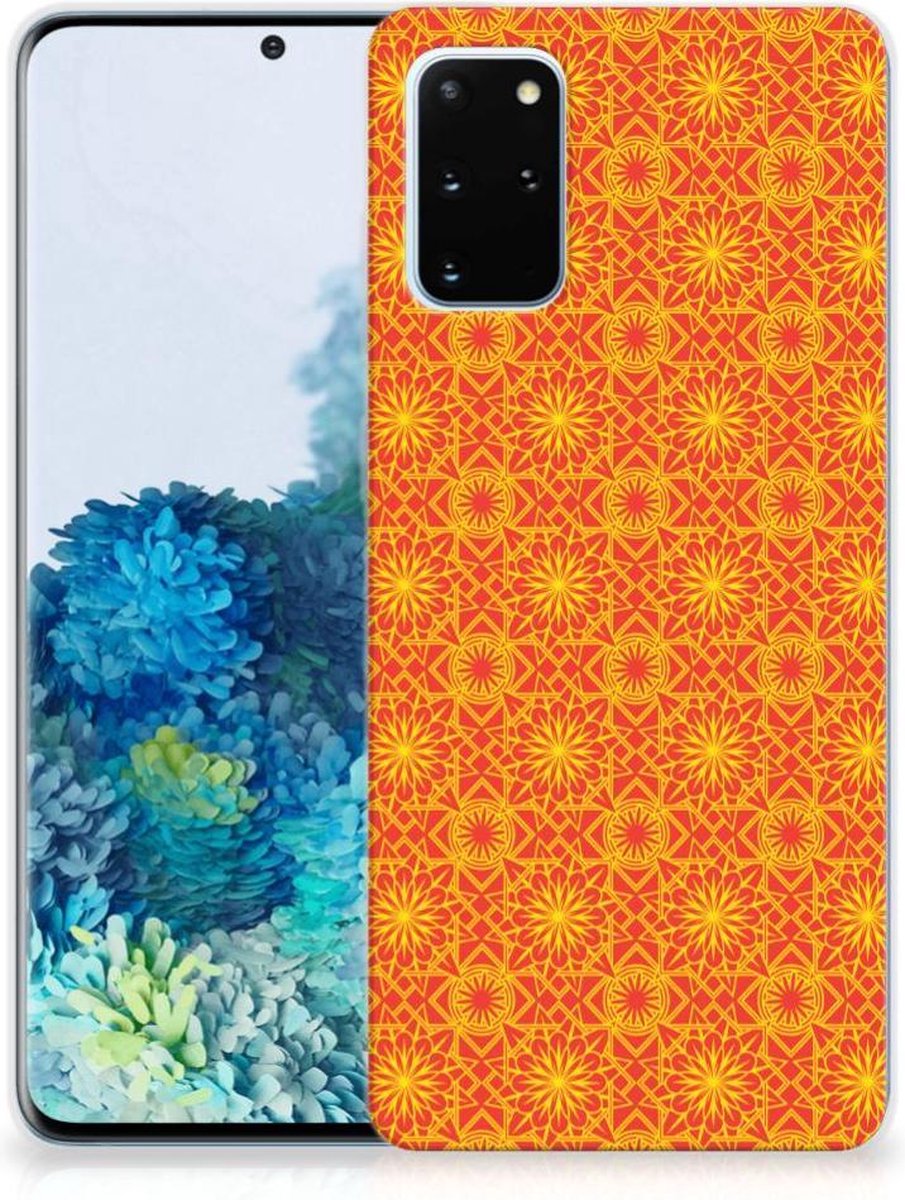 Samsung Galaxy S20 Plus TPU bumper Batik Oranje