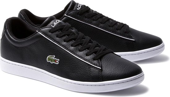 Lacoste Carnaby Evo Heren Sneakers - Zwart