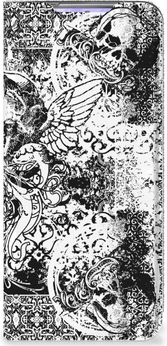 Mobiel BookCase Samsung Galaxy S20 Skulls Angel
