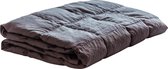 Verzwaringsdeken 140 x 200 Zleepers weighted blanket Grijs Antraciet 5 KG Granulaat