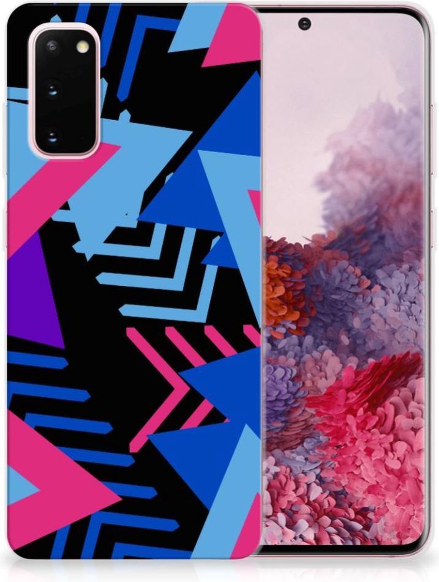 Samsung Galaxy S20 TPU Hoesje Funky Triangle