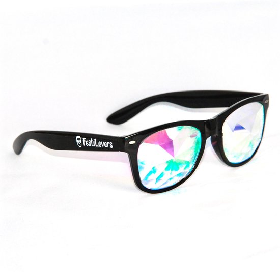 Space Black Wayfarer | Spacebril | Caleidoscoop Bril