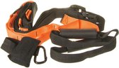 Tunturi - Suspension Trainer - Sling trainer - Avec sac de transport - Zwart/ Oranje