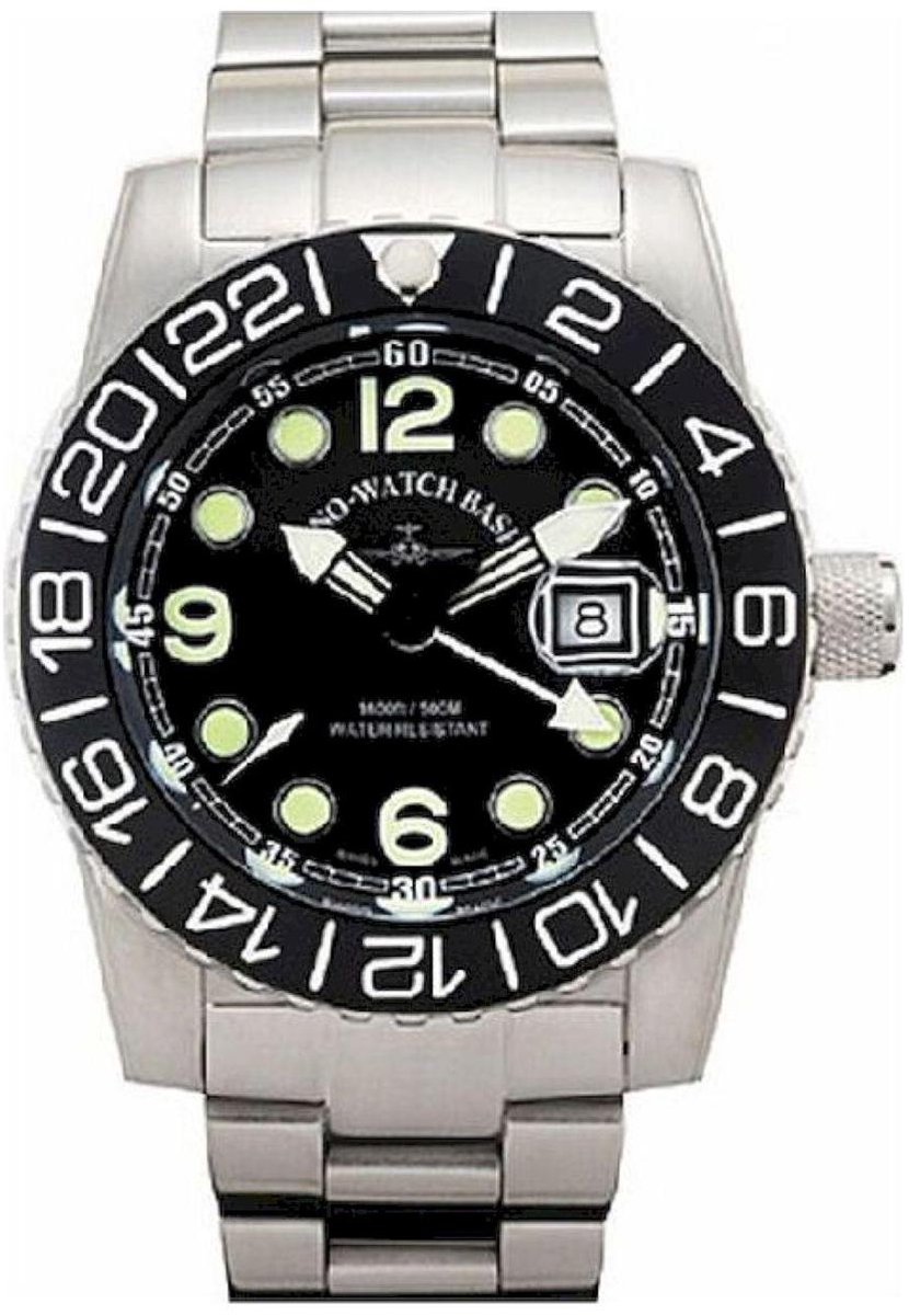 Zeno Watch Basel Herenhorloge 6349Q-GMT-a1M