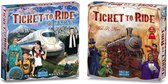 Ticket to Ride Spellenbundel inclusief basisspel USA & Uitbreiding Japan/Italy