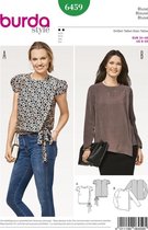 Burda Naaipatroon 6459 - Blouse in variaties