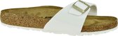Birkenstock Madrid Dames Slippers White Patent Regular-fit | Wit | Imitatieleer | Maat 37 | 1005309