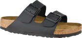 Birkenstock Arizona Slippers Black Regular-fit | Zwart | Imitatieleer | Maat 47 | 551251