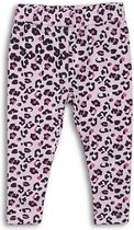 Meisjes Legging - Lichtroze/Luipaard - Maat 92/98