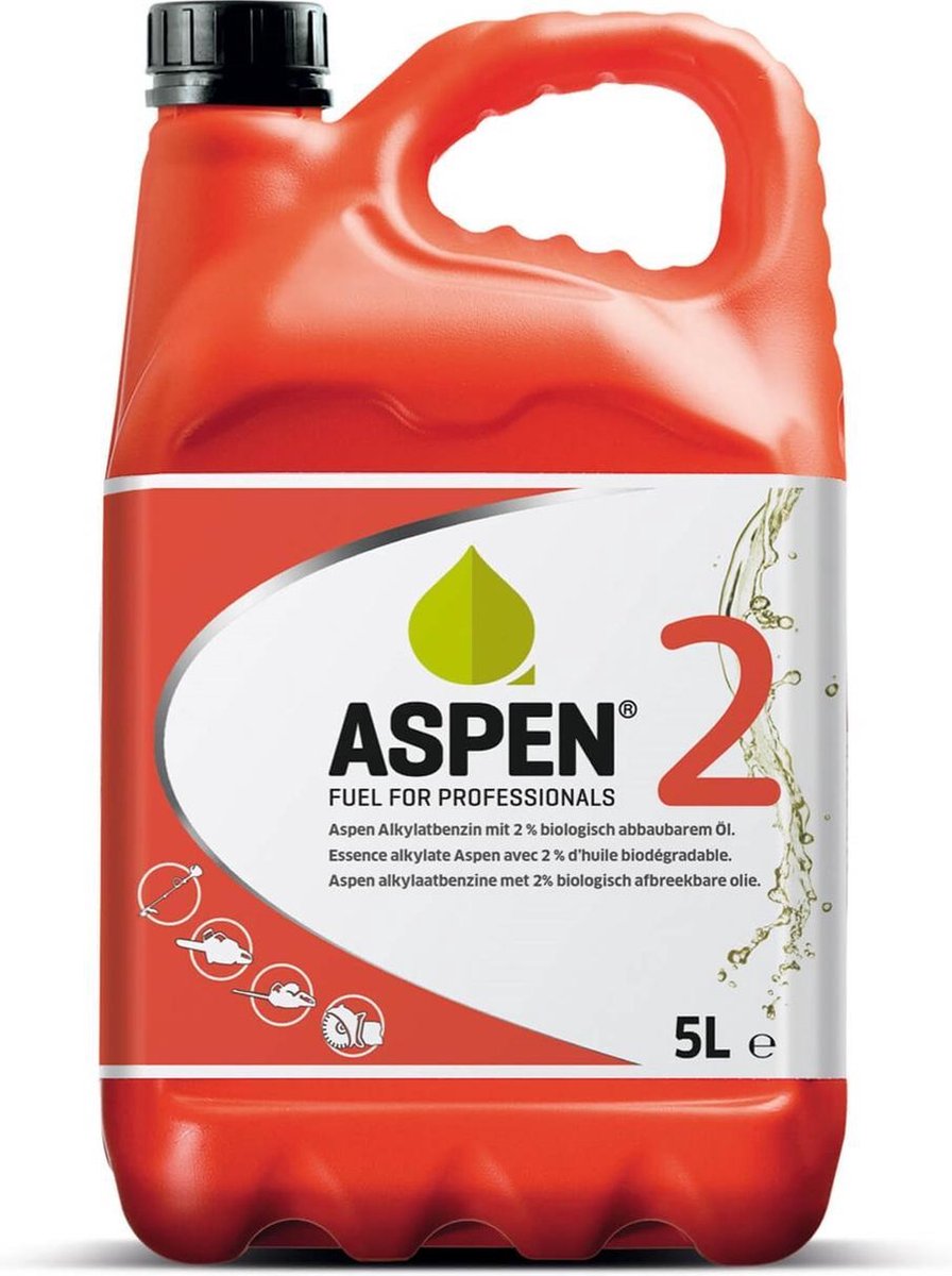 Aspen 2-taktbenzine 5 liter 3 stuks | bol.com