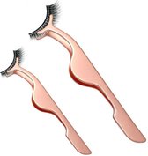 Premium Goud Roze Tweezers Voor Jouw Nepimpers En Visagie | Handig Voor Wimperlijm