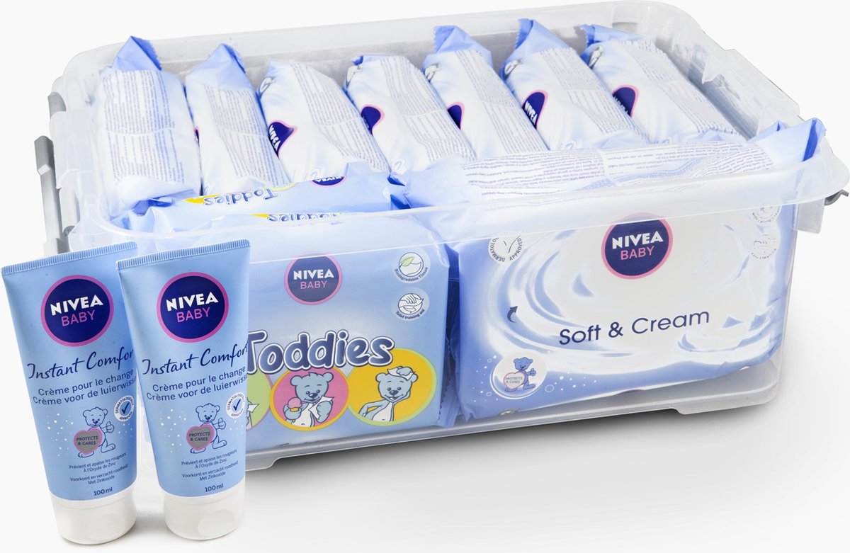 Nivea Baby & Verzorging - Box met 698 artikelen voor welzijn van uw kind. bol.com