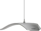 Adot Led Design hanglamp - WING - Zilver - Warm wit - geanodiseerd aluminium - slechts 3mm dik