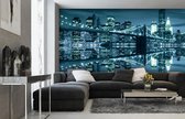 New York  Skyline Brooklyn Bridge Photo Wallcovering