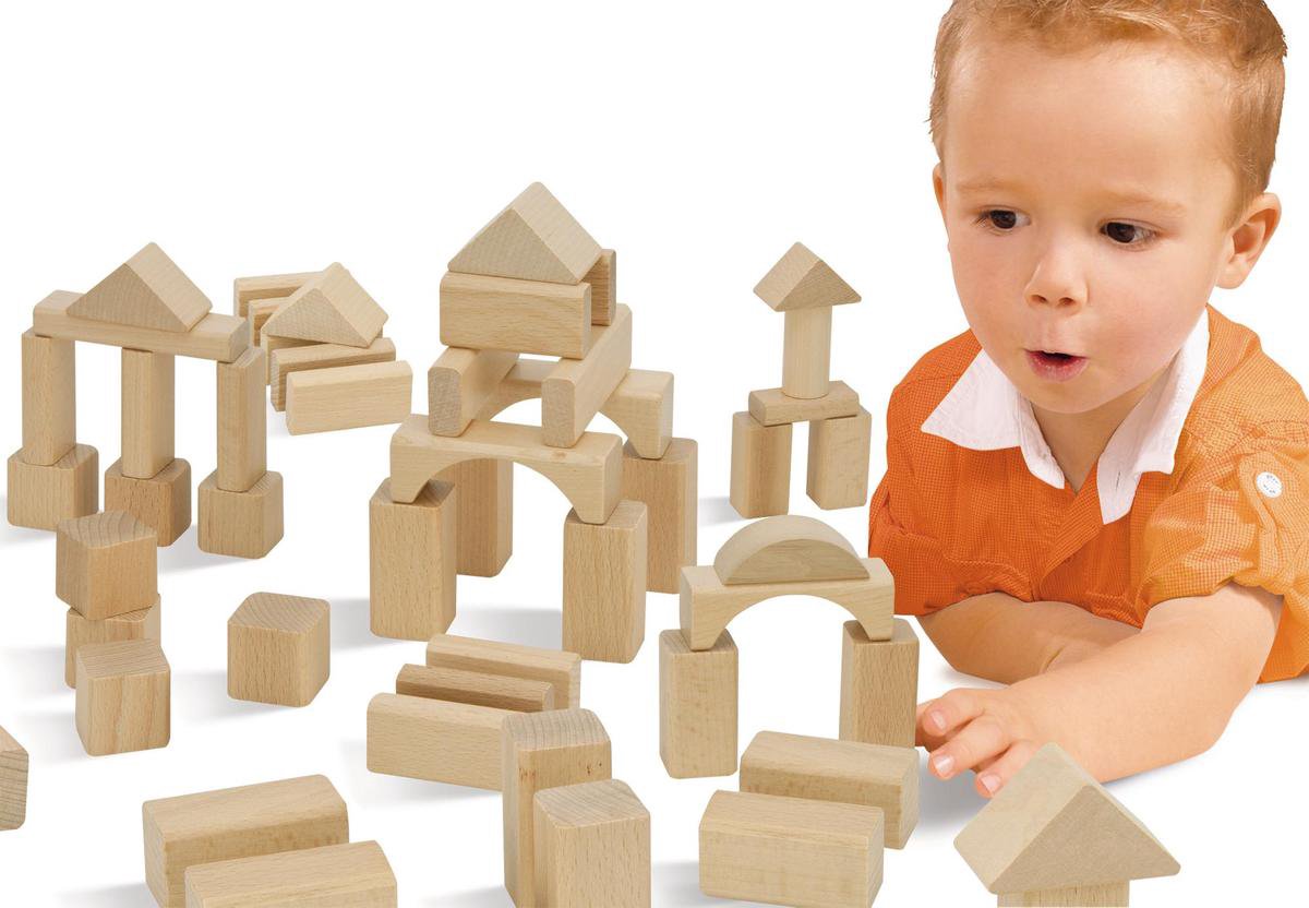 Eichhorn Natural Wooden Blocks — afbeelding 2