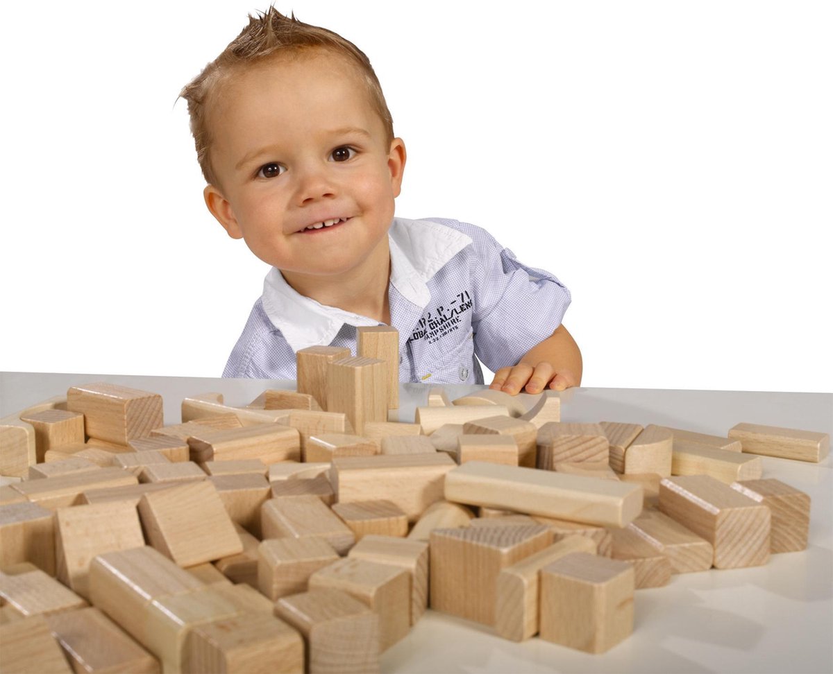 Eichhorn Natural Wooden Blocks — afbeelding 3