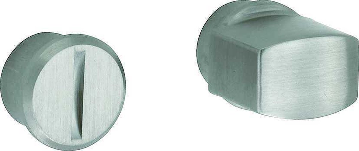 WC stift 5-8 mm Dual mat nikkel ongelakt