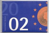 De Koninklijke Nederlandse Munt Nederland Jaarset Munten 2002 FDC - Euro Introductie - 8 Nederlandse Euro Munten