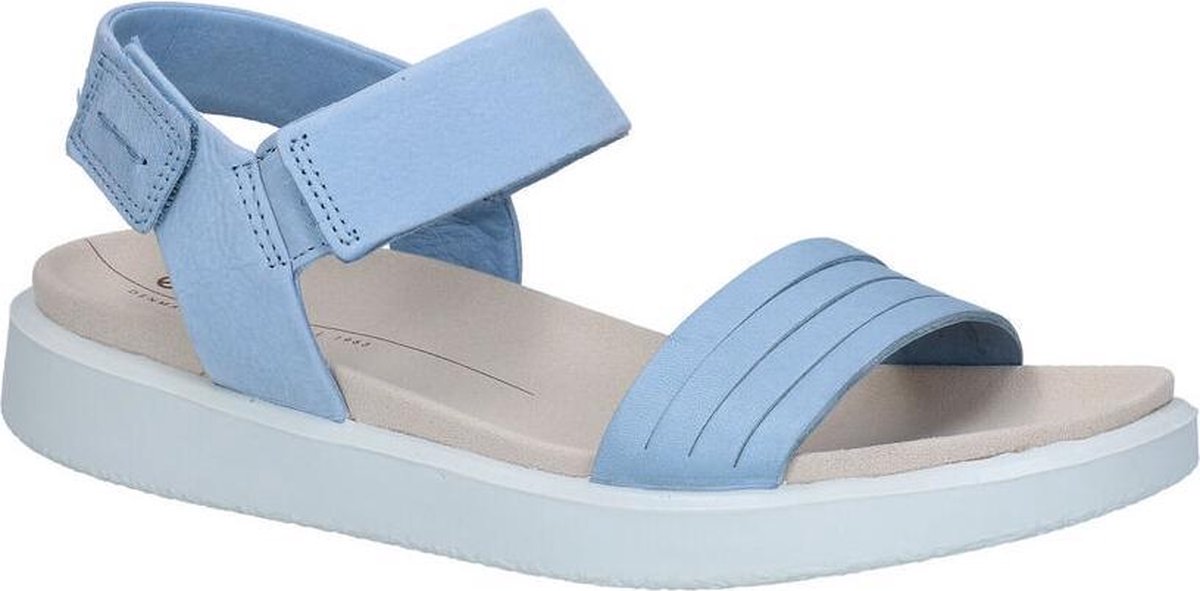 ECCO Flowt sandalen blauw - Schoenen.nl