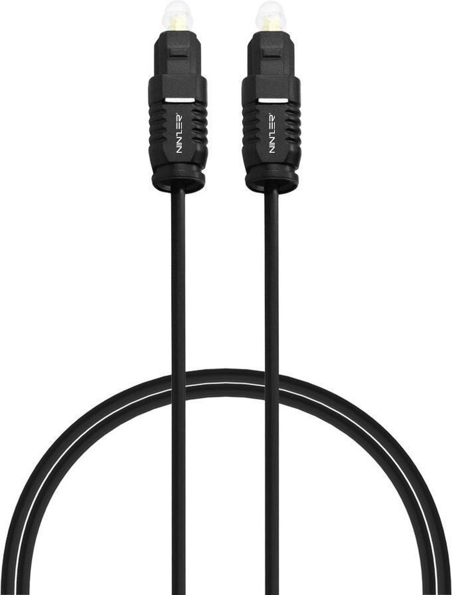 Ninzer Digitale Optische kabel - Toslink SPDIF Audio kabel - Male - Male - 10 meter