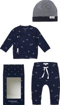 Noppies Cadeauset (3delig) Broek JOEL Shirt JONES en Mutsje - Maat 44