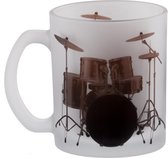 Theeglas (mat, 300 ml) met drums