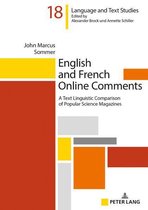 Hallesche Sprach- und Textforschung. Language and Text Studies. Recherches linguistiques et textuelles 18 - English and French Online Comments