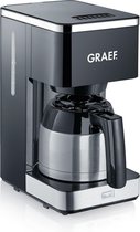 Graef FK412 Koffiezetapparaat met Thermoskan RVS/Zwart