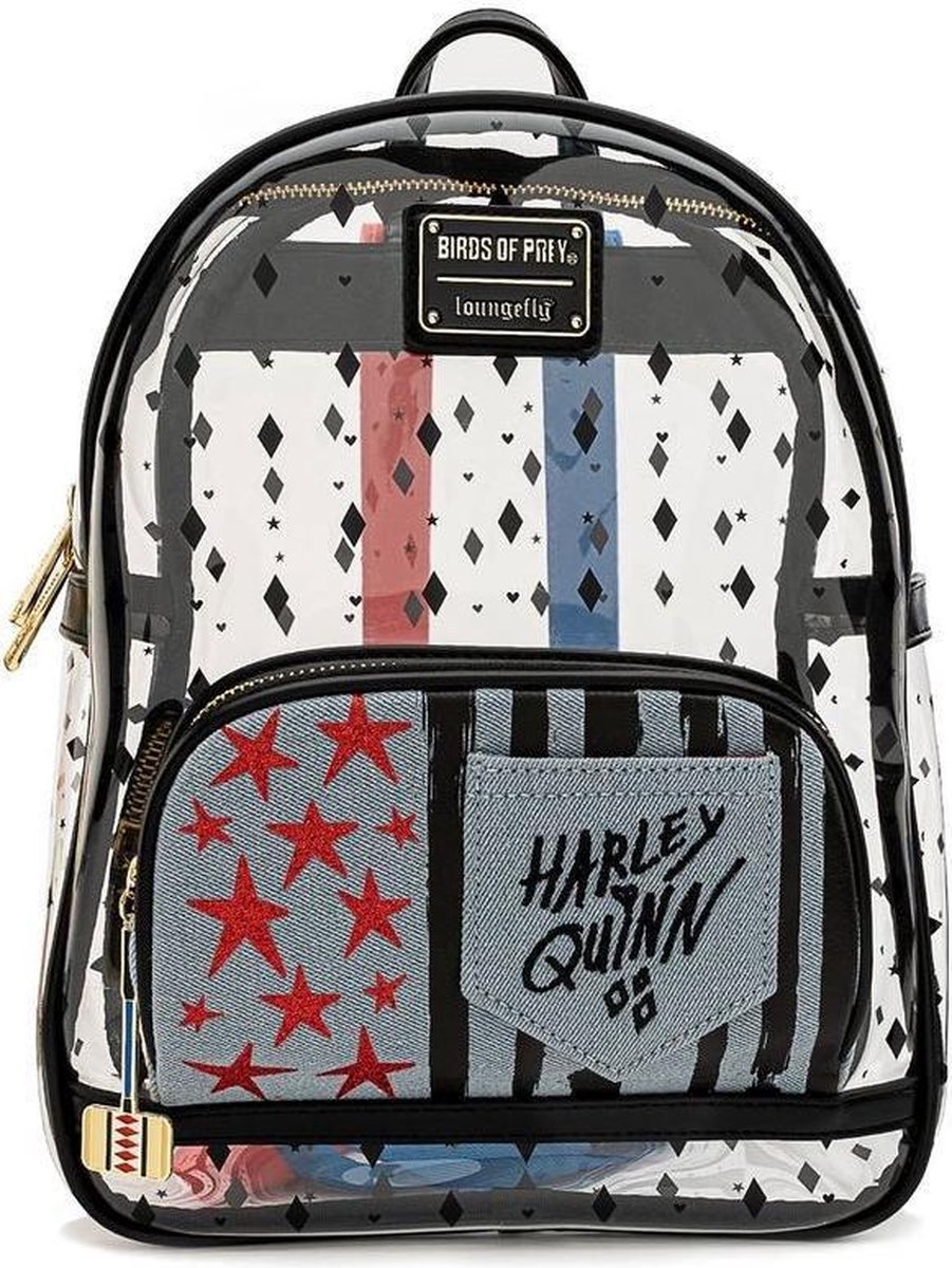 Loungefly DC Comics Harley Quinn Birds of Prey sac a dos 30cm bol