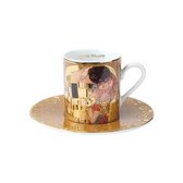 Gustav Klimt  The Kiss - Demitasse