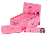 Flamez - Flamez Pink King Size Slim - Lange vloei - Doos 50 Stuks - Roze