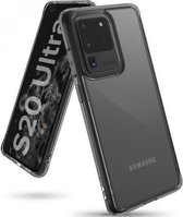 Ringke Fushion Samsung Galaxy S20 Ultra Case - Transparant/Zwart