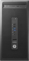 HP EliteDesk 705 G2 - AMD PRO A10-8750B 8 GB 128 GB SSD Desktop Zwart PC Windows 10 Professional