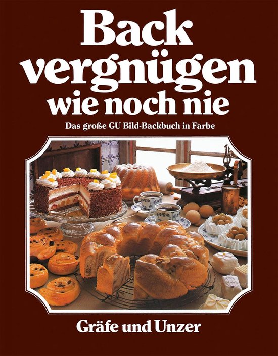 GU Backen - Backvergnügen wie noch nie - cover