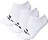 3-Pack Donnay Sneakersokken - White (001) - maat 43-46