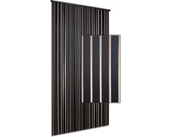 DEGOR - Vliegengordijn/deurgordijn Linten High Quality - Zwart - 90x220 cm