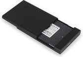 Harde Schijf Behuizing 2,5 inch SATA HDD/SSD 9.5 mm - USB 3.1 - Ondersteuning UASP - Schroefloos Design - Ewent EW7044