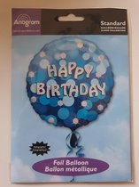 Folie ballon Happy Birthday