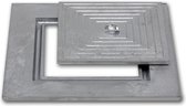 Enkelbodem gegoten aluminium inspectiedeksel -      50 * 50