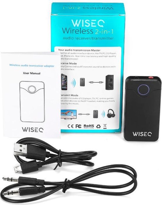 Bluetooth Transmitter & Receiver - WISEQ