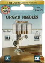 Organ naaimachinenaalden titanium dikte 75