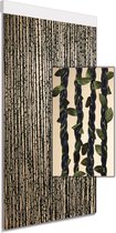 Jekra Vliegengordijnen Deurgordijn - 100 x 220 cm - Blauw/Groen